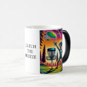 Fangen Sie die Breeze | Alien Disk Golf Verwandlungstasse (VorderseiteRechts)