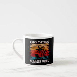 Fangen Sie die Wave Summer Vibes Espressotasse
