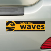 Fangen Sie die Welle Autoaufkleber (Auf Auto)