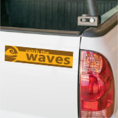 Fangen Sie die Welle Autoaufkleber (Auf Lkw)