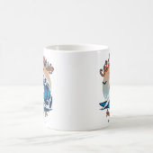 Fangen Sie die Welle: Ermutigen Sie den Surfgeist Kaffeetasse (Mittel)