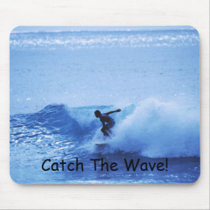 Fangen Sie die Welle! Mousepad