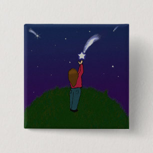 Fangen Sie einen fallenden Stern Button