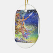 Fangen Sie einen fallenden Stern Keramik Ornament (Links)