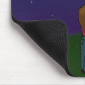 Fangen Sie einen fallenden Stern Mousepad (Ecke)