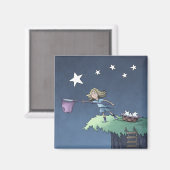 Fangen Sie einen Stern, der sinkt - das Magnet für (Vorderseite/Rückseite)