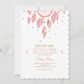 Fangen Sie einen Traum Einladung (Vorderseite)