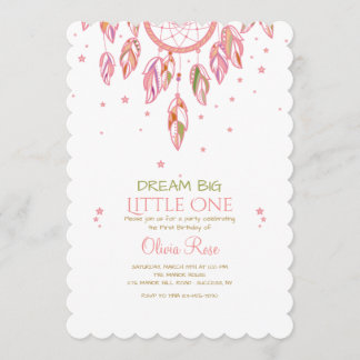 Fangen Sie einen Traum Einladung