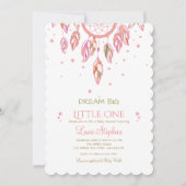 Fangen Sie einen Traum Einladung (Vorderseite)