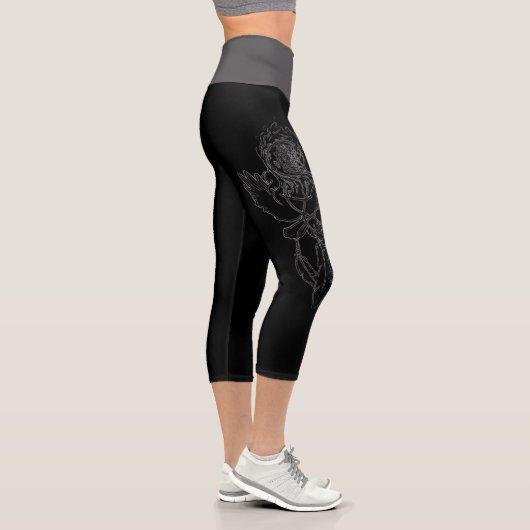 Fangen Sie Ihre Träume Capri Leggings (Rechts)