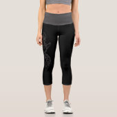 Fangen Sie Ihre Träume Capri Leggings (Vorderseite)
