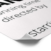 fangen Sie mich, wenn Sie minimalistisch können Poster (Ecke)