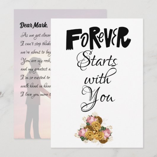 Fangen Sie mit Ihrer Karte an (Vorne/Hinten)