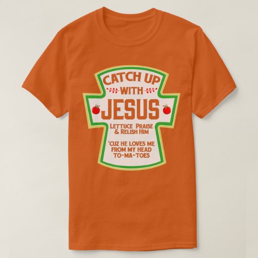 Fangen Sie mit Jesus Shirt Christliches lustiges H (Design vorne)