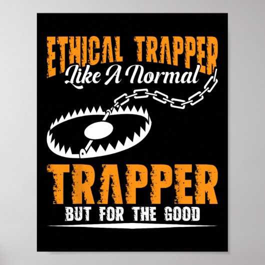 Fangen Stuff Coyote Trapping Gear Hunter Tr Poster (Vorne)