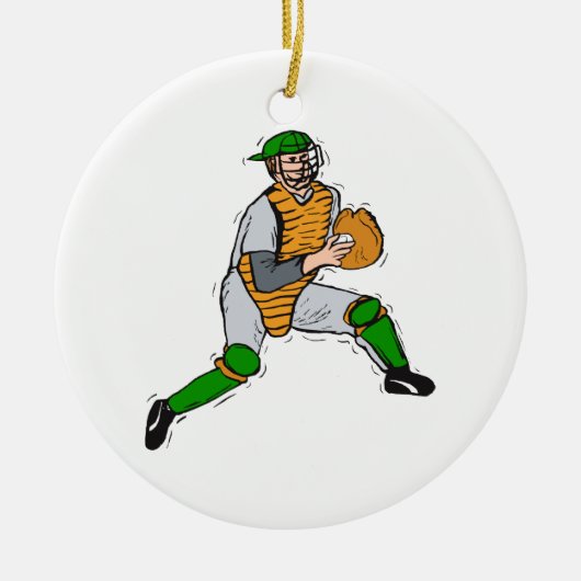 Fänger Keramik Ornament (Vorne)