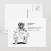 FÄNGER POSTKARTE (Vorne/Hinten)