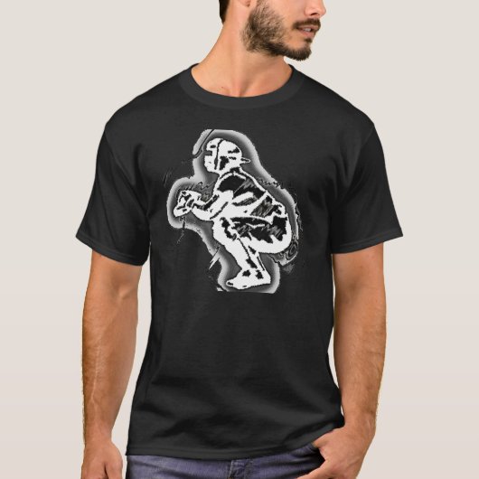 FÄNGER WARTETE T-Shirt (Vorderseite)