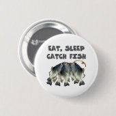 Fangfische Button (Vorne & Hinten)