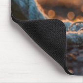 Fangflotte in goldenem Licht Mousepad (Ecke)