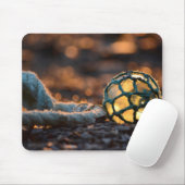 Fangflotte in goldenem Licht Mousepad (Mit Mouse)