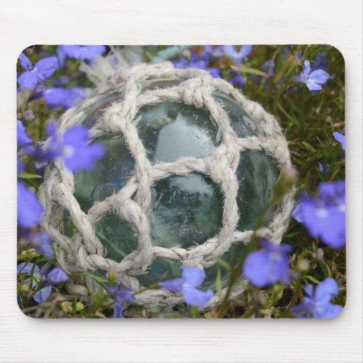 Fangflotte unter Blume Mousepad (Vorne)