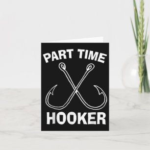 Fanggerät Funny Part Time Vintages Geschenk T-Shir Karte