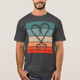Fanghaken Retro-Stil Vintag 261 T-Shirt