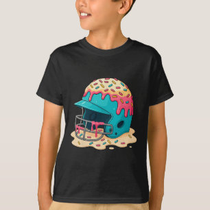Fanghelm mit Gesichtsmaske verkaufen Eiscreme trop T-Shirt