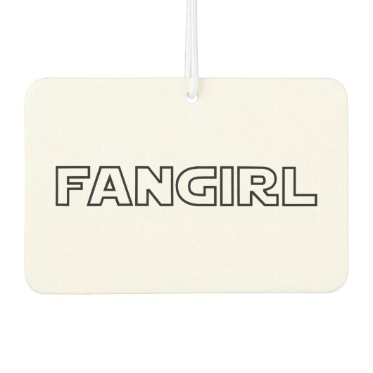 FANGIRL AUTOLUFTERFRISCHER (Vorderseite)