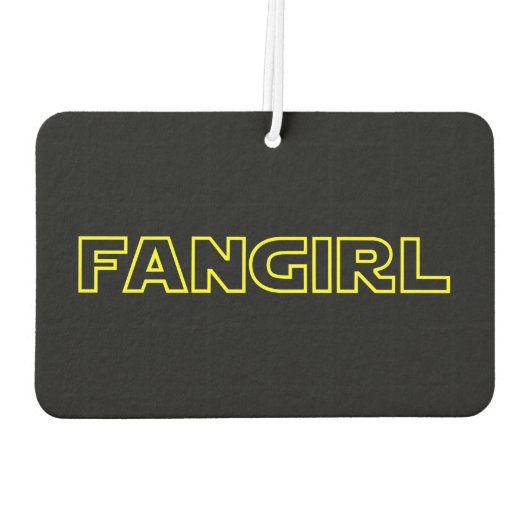 FANGIRL AUTOLUFTERFRISCHER (Rückseite)