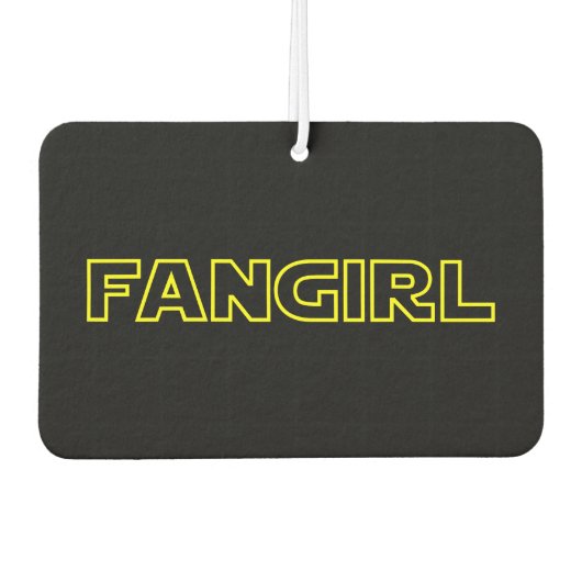 FANGIRL AUTOLUFTERFRISCHER (Vorderseite)