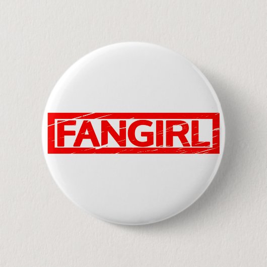 Fangirl-Briefmarke Button (Vorderseite)