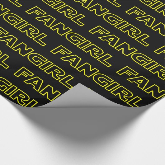 FANGIRL GESCHENKPAPIER (Ecke)