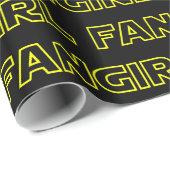 FANGIRL GESCHENKPAPIER (Rolleneckpunkt)