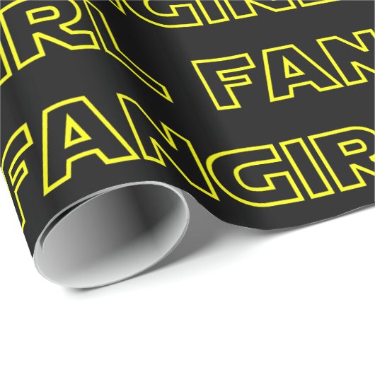 FANGIRL GESCHENKPAPIER (Rolleneckpunkt)