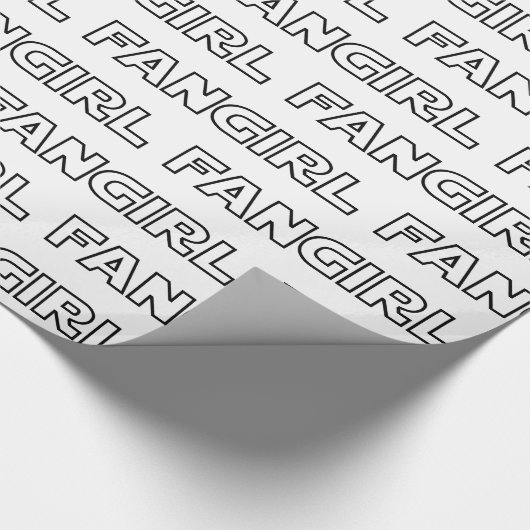 FANGIRL GESCHENKPAPIER (Ecke)