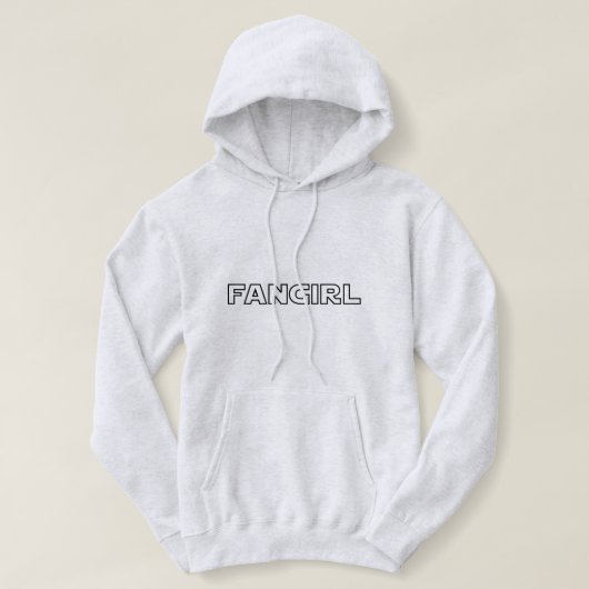 FANGIRL HOODIE (Design vorne)