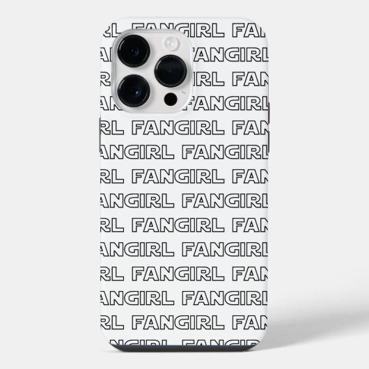 FANGIRL iPhone HÜLLE (Rückseite)