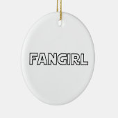FANGIRL KERAMIK ORNAMENT (Rechts)