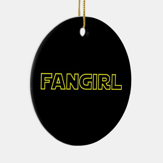 FANGIRL KERAMIK ORNAMENT (Rechts)