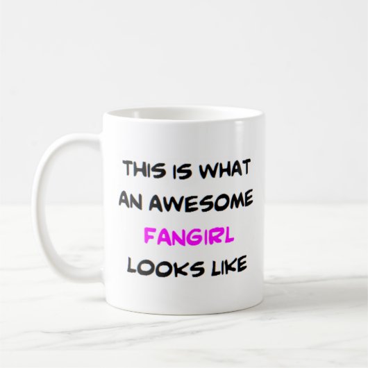 Fangirl, phantastisch kaffeetasse (Links)