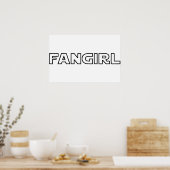 FANGIRL POSTER (Küche)