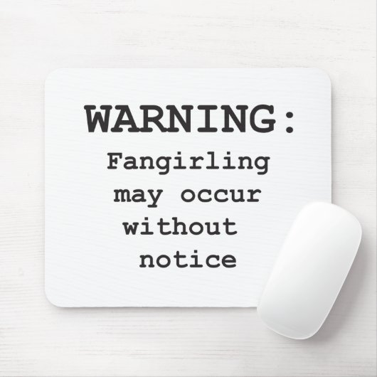 Fangirling Mousepad (Mit Mouse)