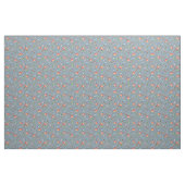 Fanglüren auf graublau stoff (Yard (91,4 cm))