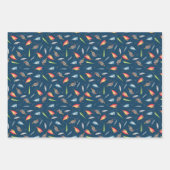 Fanglüren für Navy Blue Geschenkpapier Set (Vorderseite 2)