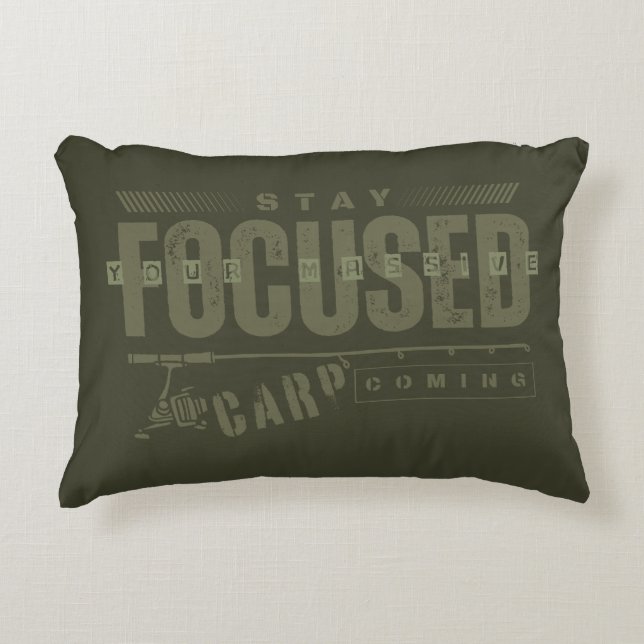 Fangmotivation | Karpfenfischerei | Schwerpunkt Dekokissen (Vorderseite)