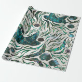 Fangmuster Abalone Geschenkpapier (Ungerollt)