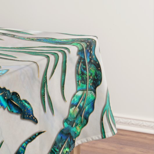 Fangmuster Abalone Tischdecke (Beispiel)