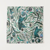 Fangmuster Abalone Wandteppich (Vorderseite (Horizontal))